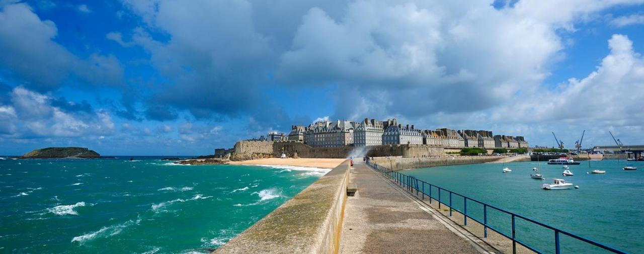 Appartement Rez De Jardin Bord De Mer Saint-Malo Exterior photo